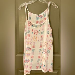 Charming Charlie Flowy Boho Print Top